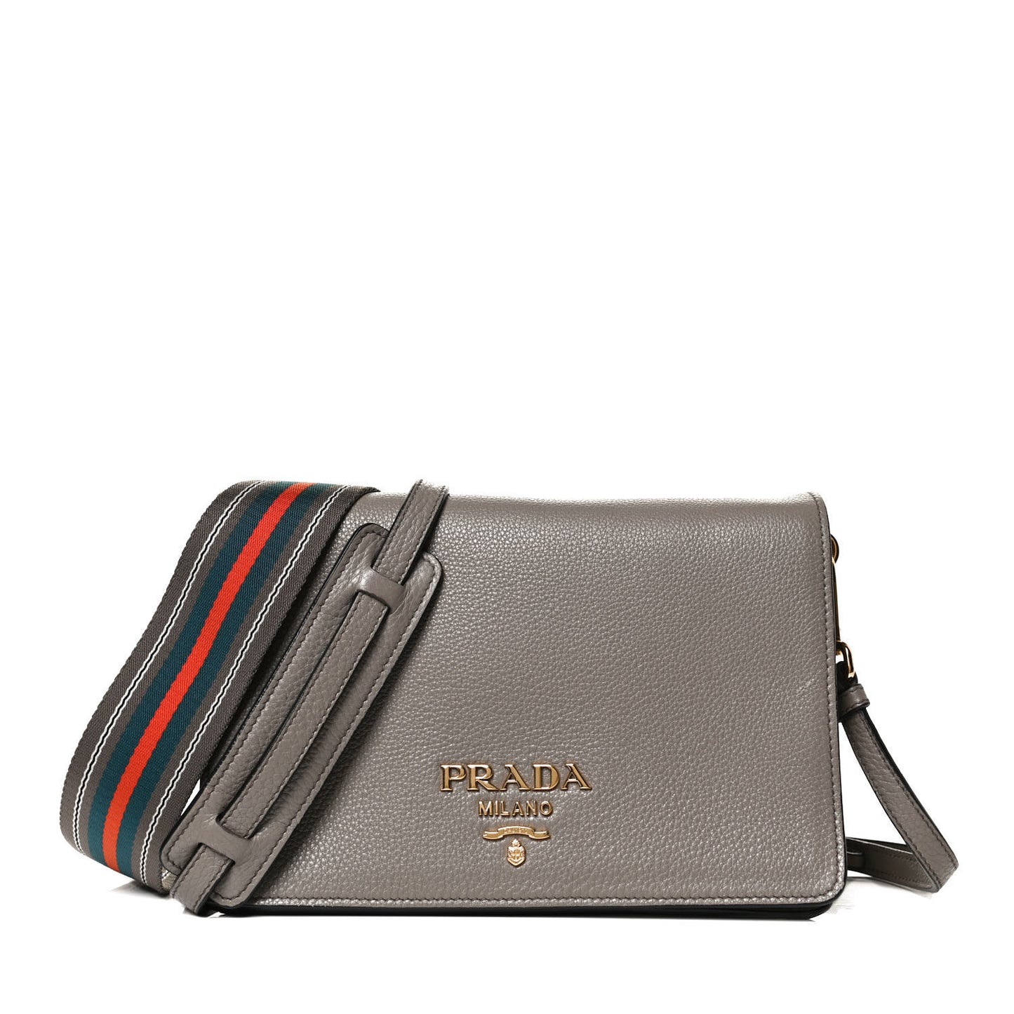 Vitello Daino Flap Crossbody Argilla