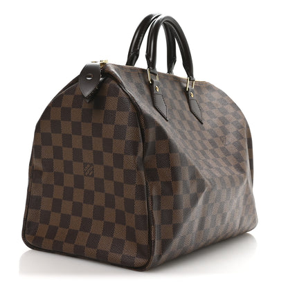Louis Vuitton Damier Ebene Speedy 35 3 of 11