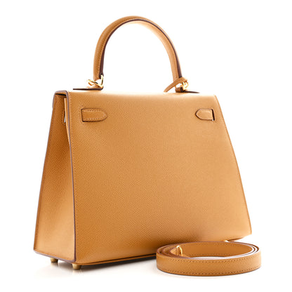 Hermes Epsom Kelly Sellier 25 Sesame 2 of 11
