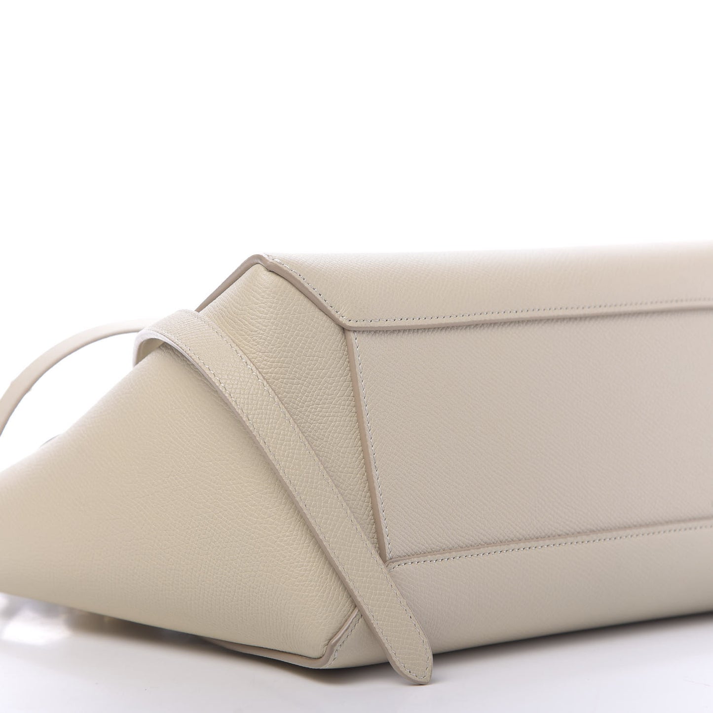 Grained Calfskin Micro Belt Bag Linen