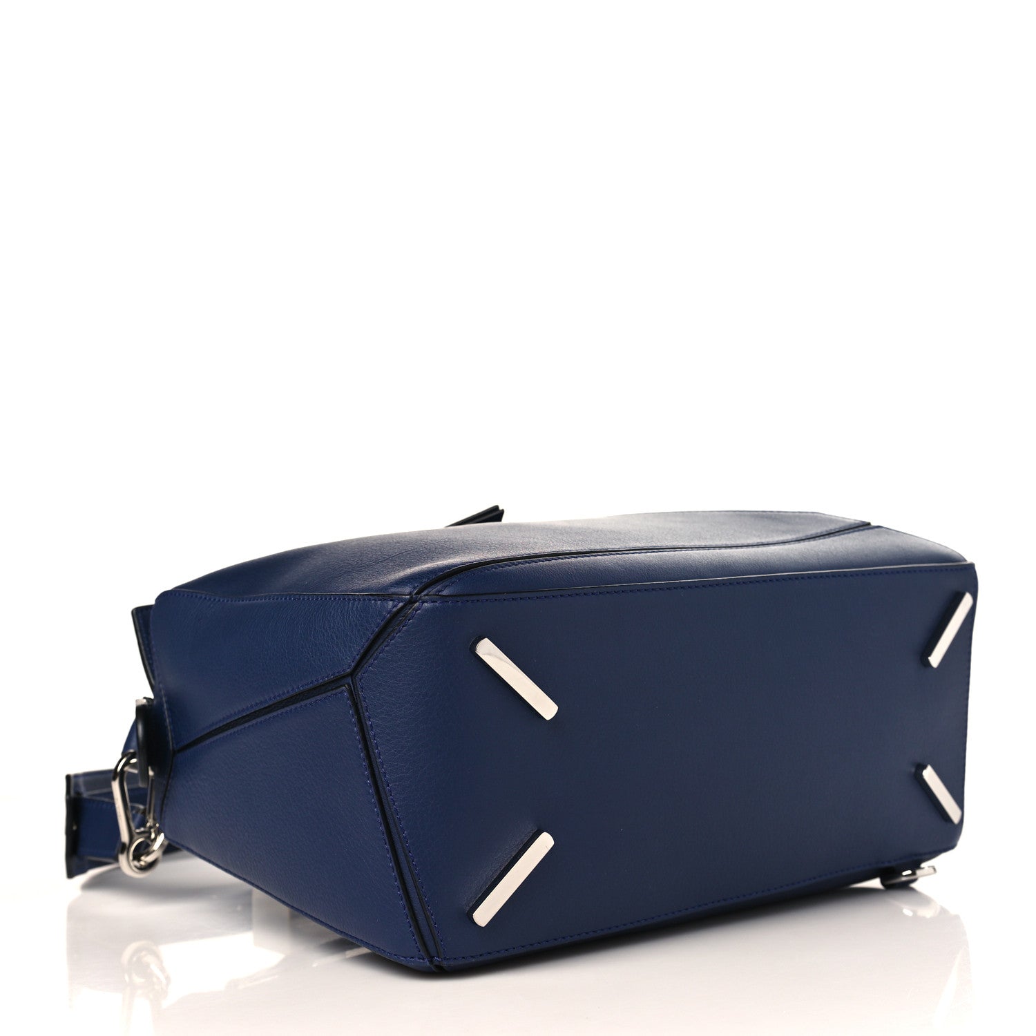 Loewe Calfskin Medium Puzzle Bag Marine 4 of 9