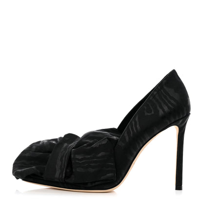 Jimmy Choo x Off White Moire Mary 100 Pumps 36 Black 1 of 8