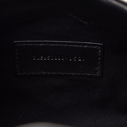 Saint Laurent Lambskin Monogram Loulou Puffer Pouch Clutch Black 7 of 12