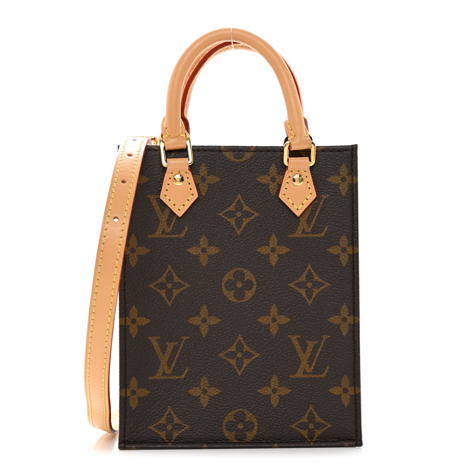 Louis Vuitton Monogram Petit Sac Plat 1 of 10