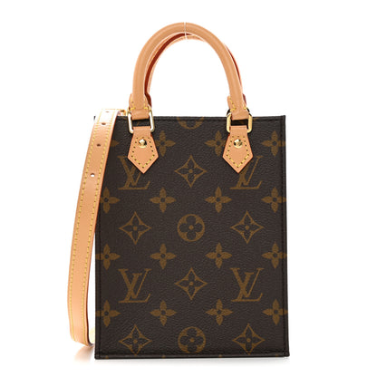 Louis Vuitton Monogram Petit Sac Plat 1 of 10