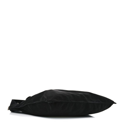 Prada Nylon Vela Flat Messenger Bag Black 3 of 11