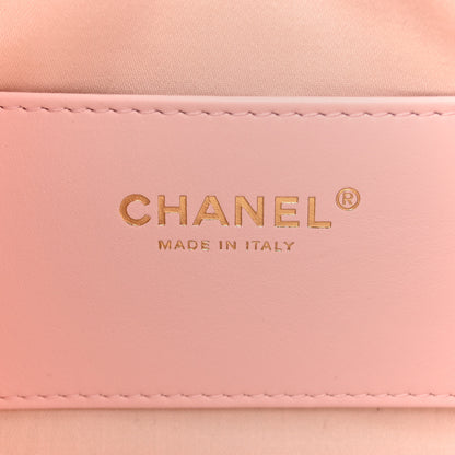 Chanel Caviar Quilted Mini Chanel 25 Handbag Light Pink 6 of 11