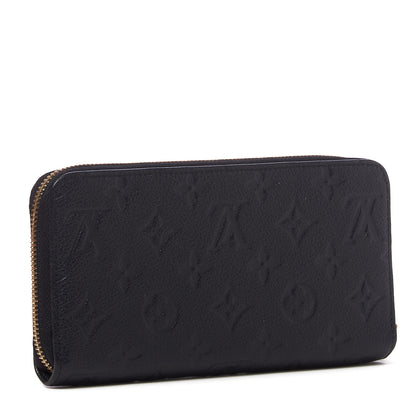 Louis Vuitton Empreinte Zippy Wallet Black 2 of 9