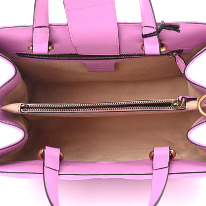 Gucci Calfskin Matelasse Small GG Marmont Tote Candy Mousse 5 of 9