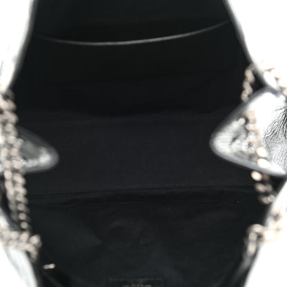 Saint Laurent Crinkled Calfskin Matelasse Monogram Niki Shoulder Bag Black 5 of 10