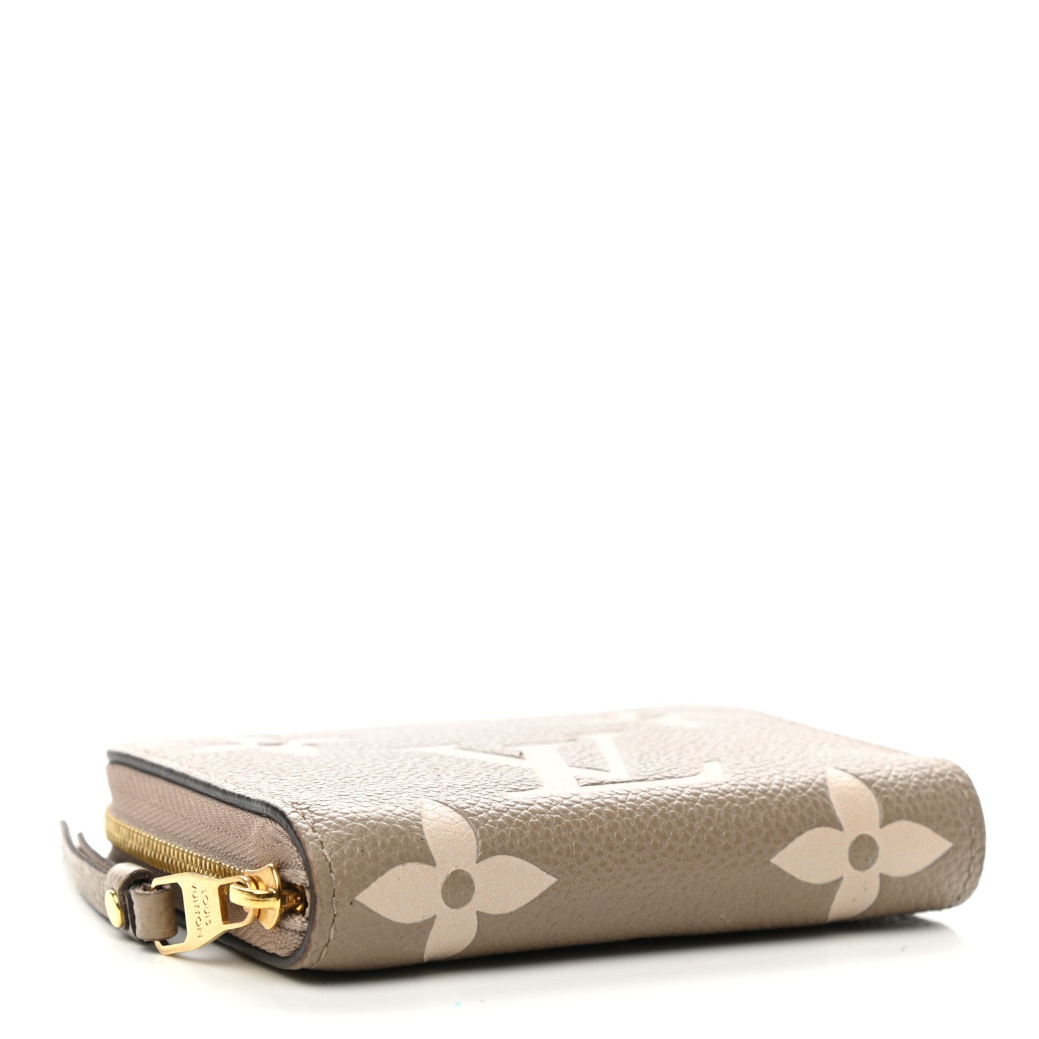 Louis Vuitton Empreinte Monogram Giant Zippy Coin Purse Tourterelle Creme 4 of 6