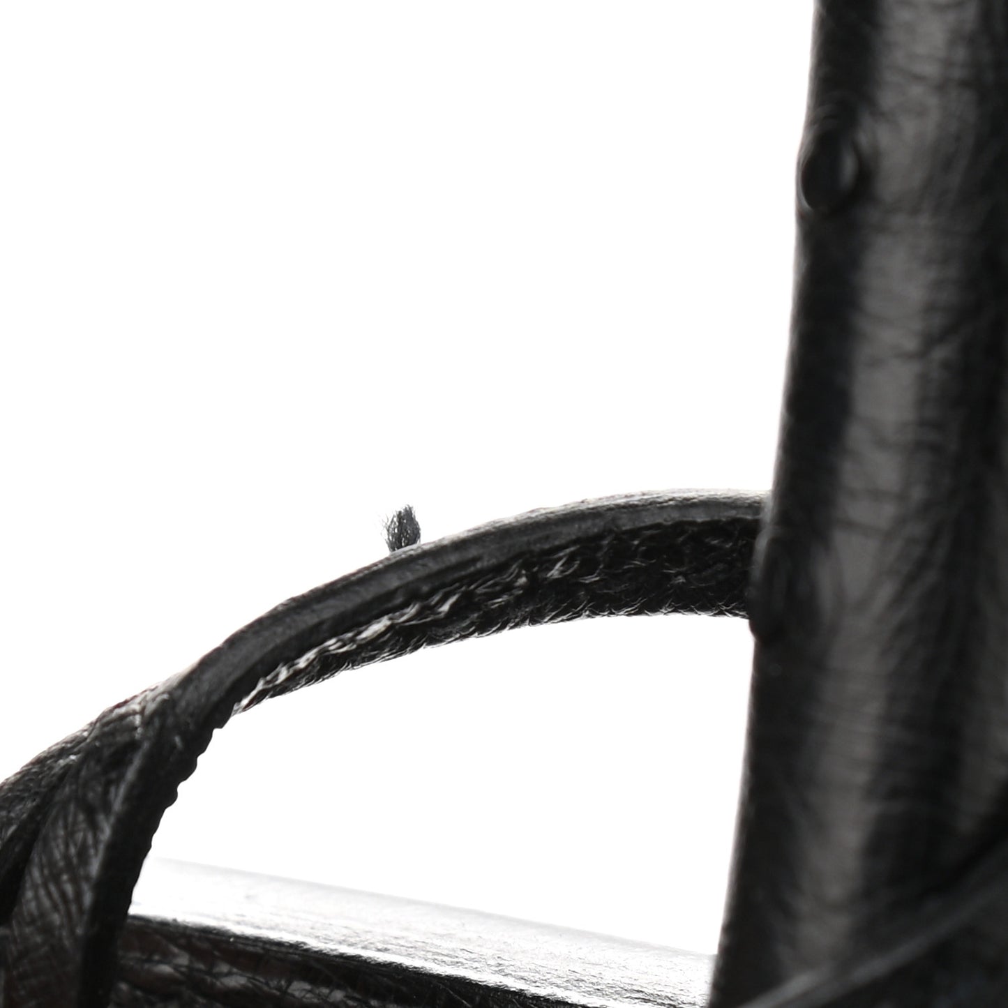 Ostrich Birkin 30 Black