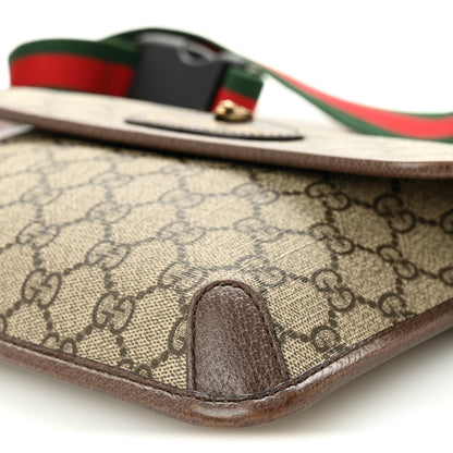 Gucci GG Supreme Monogram Neo Vintage Web Belt Bag Brown 10 of 10