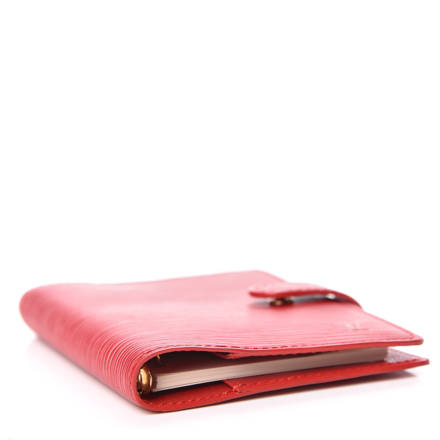 Louis Vuitton Epi Small Ring Agenda Cover Castillan Red 4 of 9