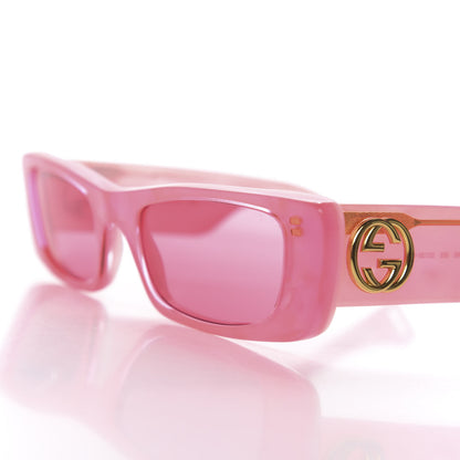 Gucci Acetate Square Sunglasses GG0516S Pink 7 of 8