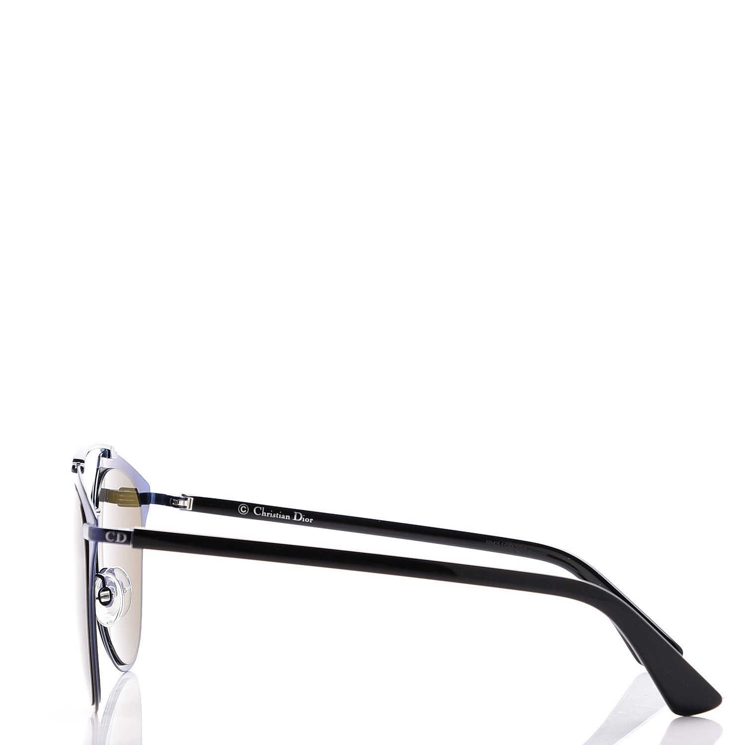 Christian Dior Reflected Sunglasses Blue Black 3 of 9