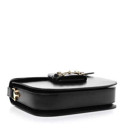 Gucci Azalea Calfskin Horsebit 1955 Shoulder Bag Black 3 of 4
