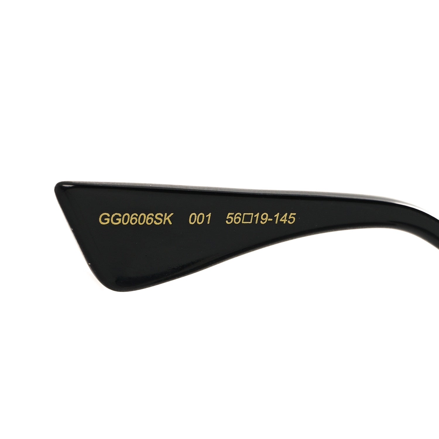 Gucci Cat Eye Sunglasses GG0606SK Black 6 of 7