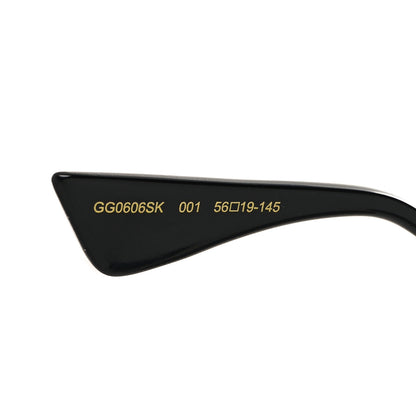 Gucci Cat Eye Sunglasses GG0606SK Black 6 of 7