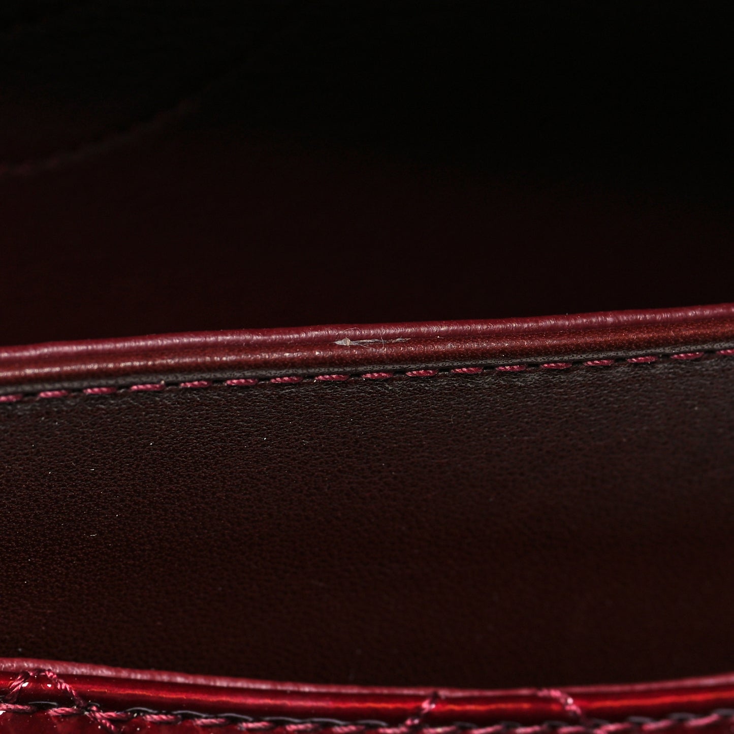 Patent Quilted 2.55 Reissue 226 Flap Burgundy