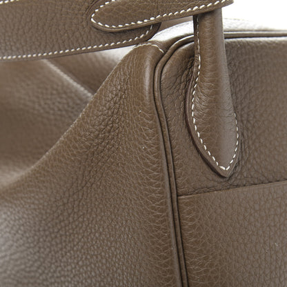 Hermes Taurillon Clemence Lindy 30 Etoupe 11 of 13