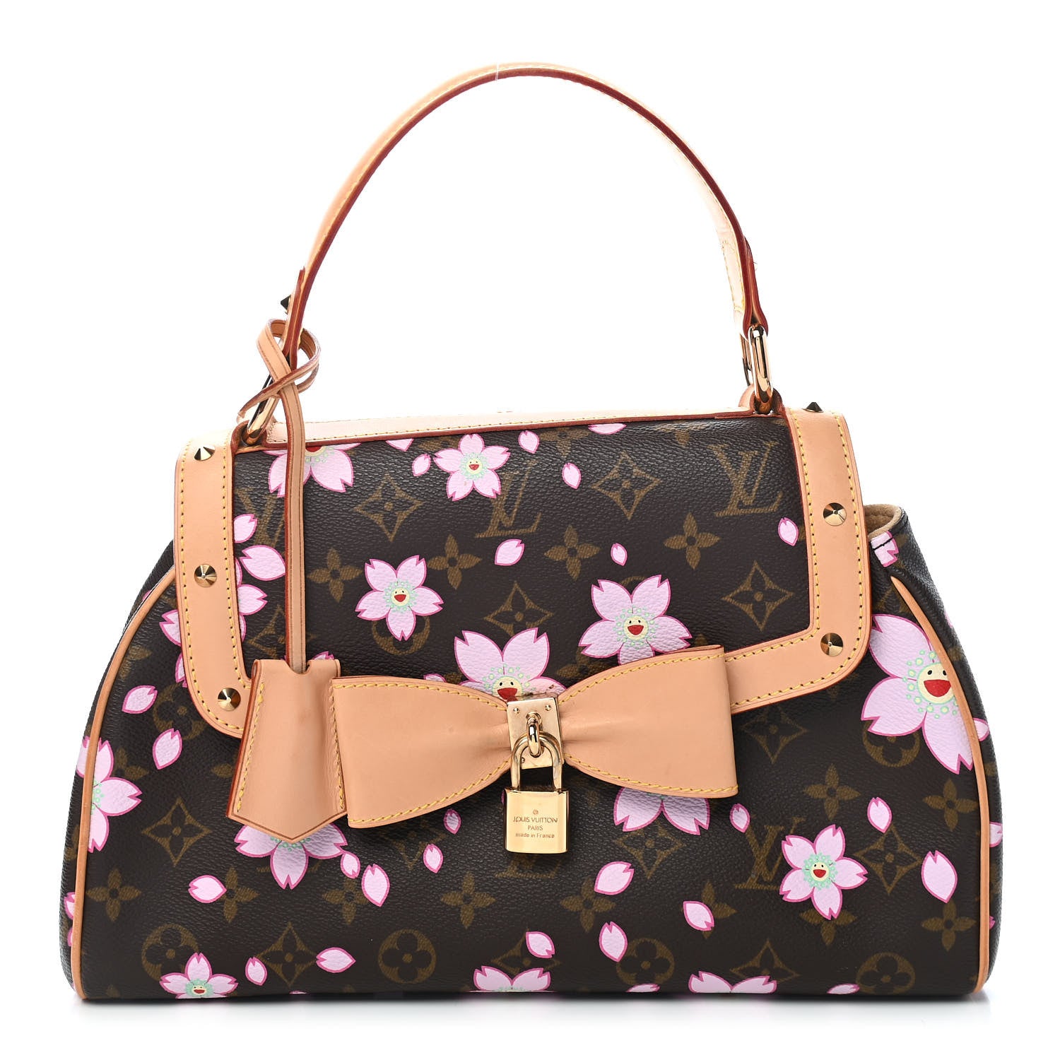 Louis Vuitton Monogram Cherry Blossom Sac Retro Bag Brown 1 of 10