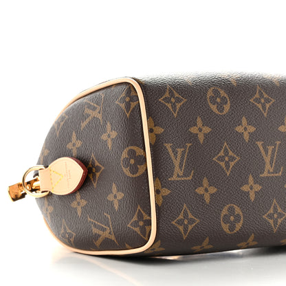Louis Vuitton Monogram Speedy Bandouliere 20 Black 8 of 9