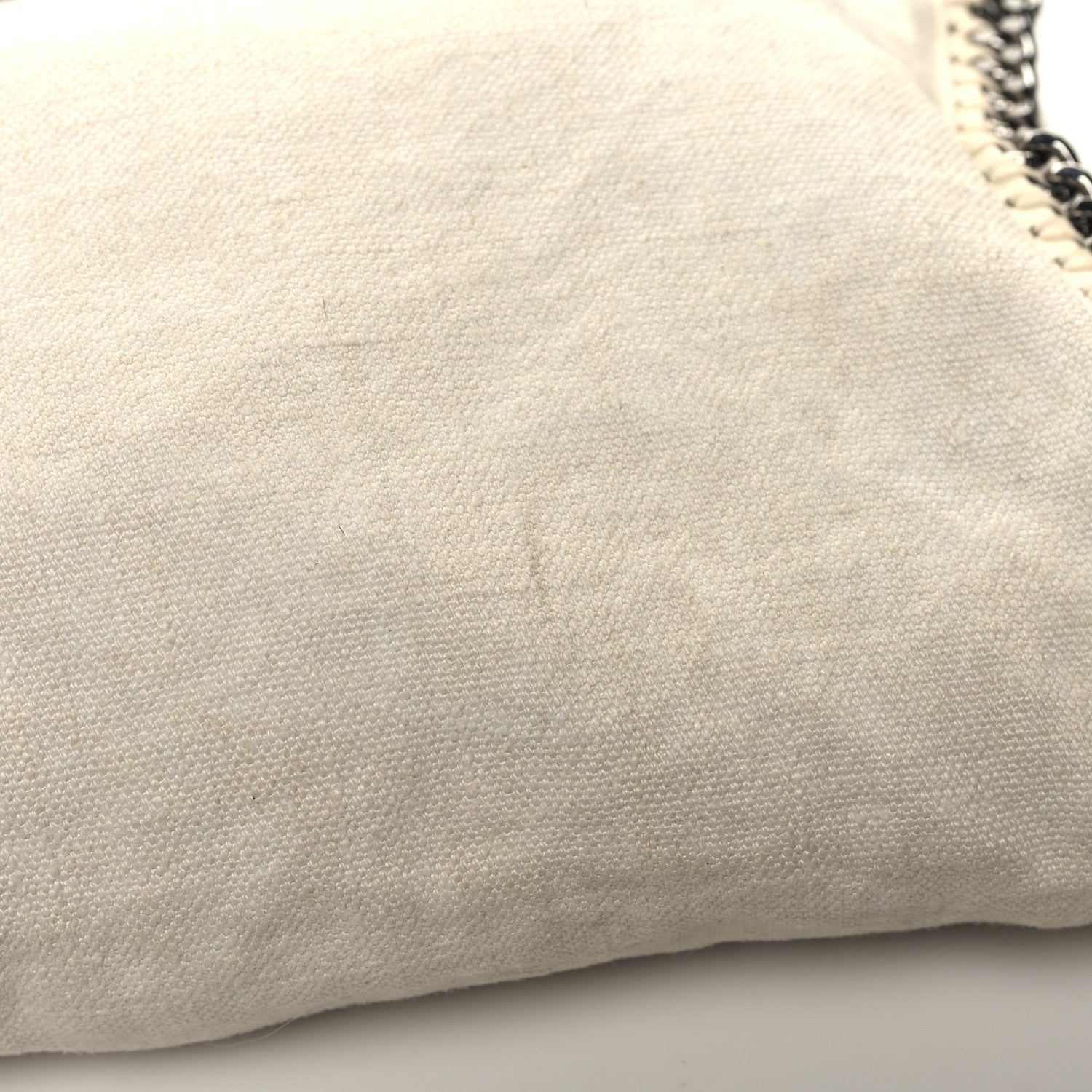Stella McCartney Linen Falabella Fold Over Tote Pure White 11 of 11