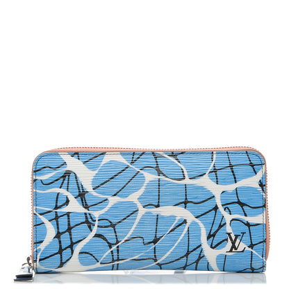 Louis Vuitton Epi Zippy Wallet Aqua 1 of 6