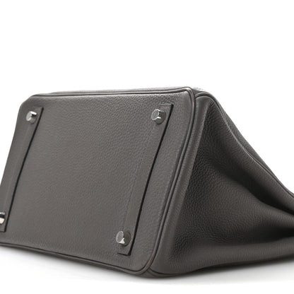 Hermes Togo Birkin 30 Etain 10 of 14