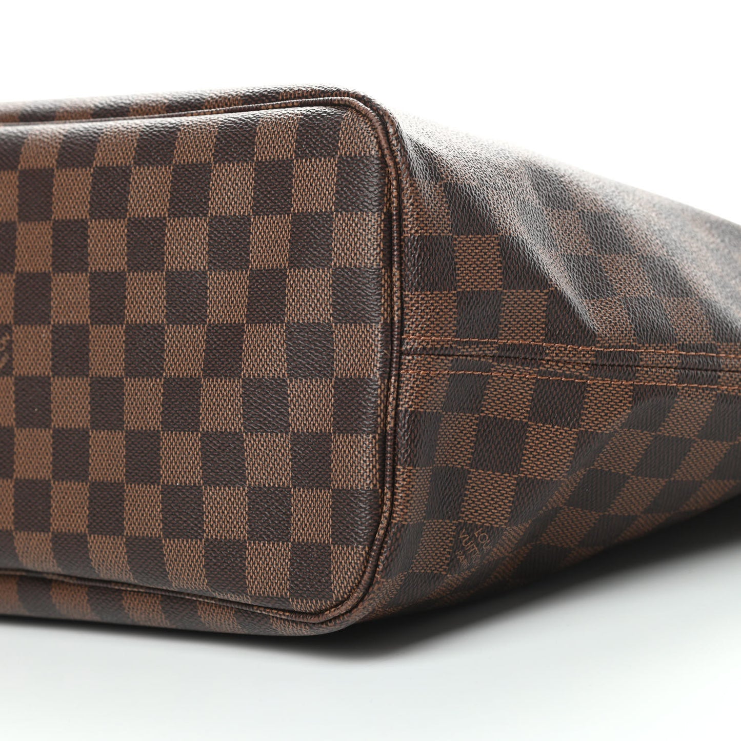 Damier Ebene Neo Neverfull MM Rose Ballerine