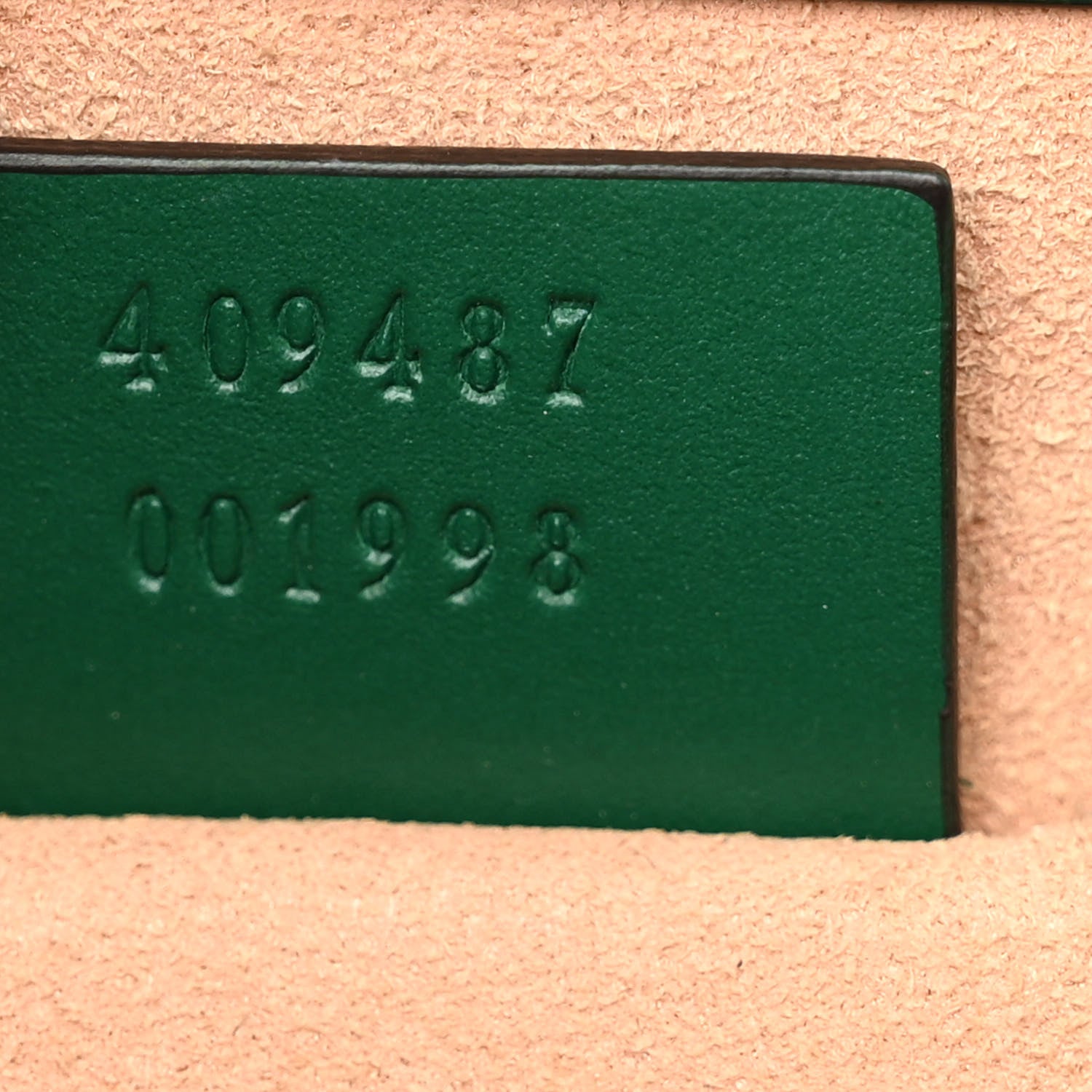Gucci Guccissima Small Padlock Shoulder Bag Emerald 7 of 15