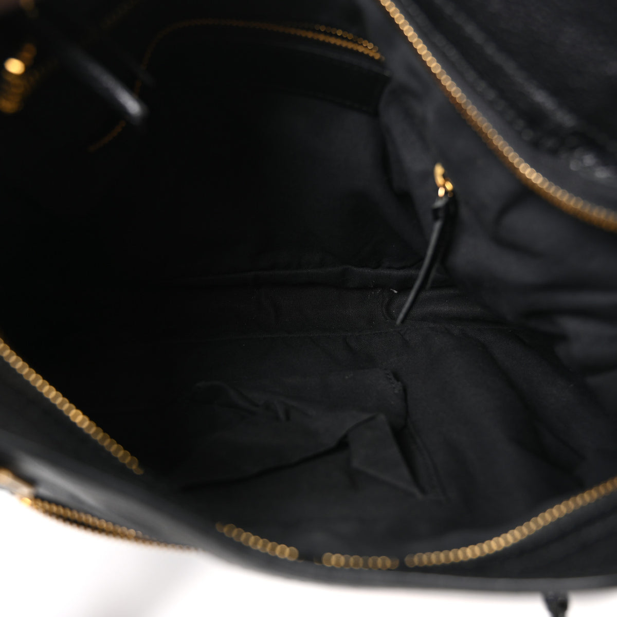 Balenciaga Chevre Gold Metallic Edge Hardware Town Black 6 of 11
