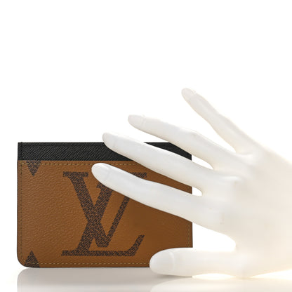 Louis Vuitton Reverse Monogram Side Up Card Holder 2 of 9