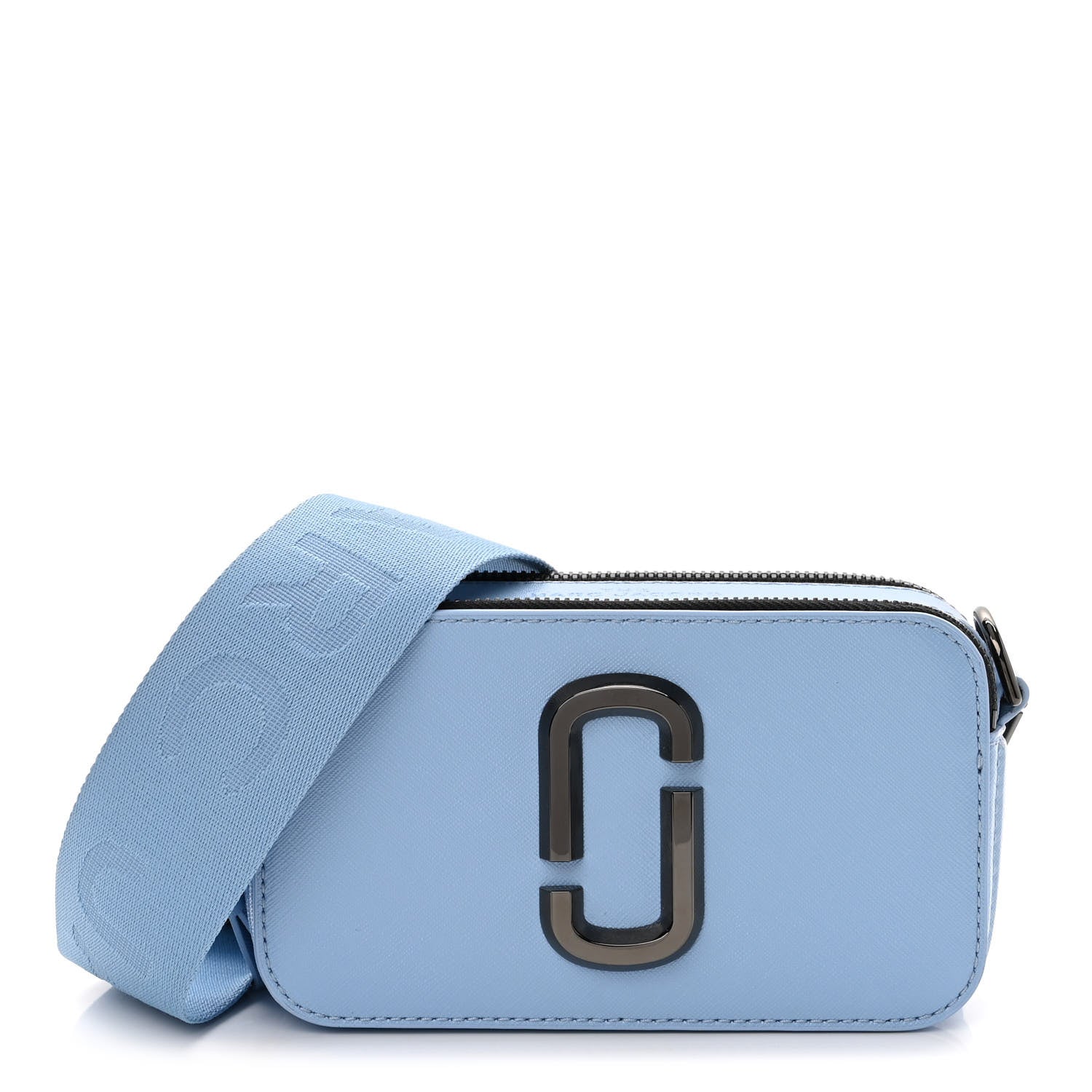 Marc Jacobs Saffiano Small Snapshot Camera Bag Dreamy Blue 1 of 10