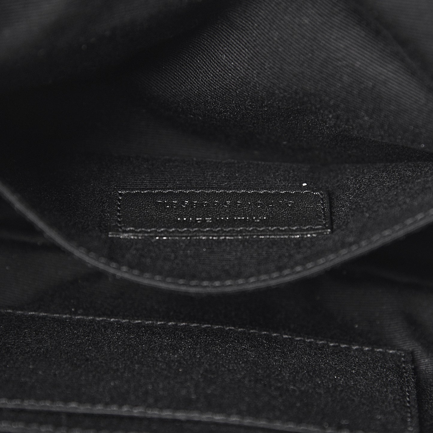 Calfskin Monogram Belt Bag Black