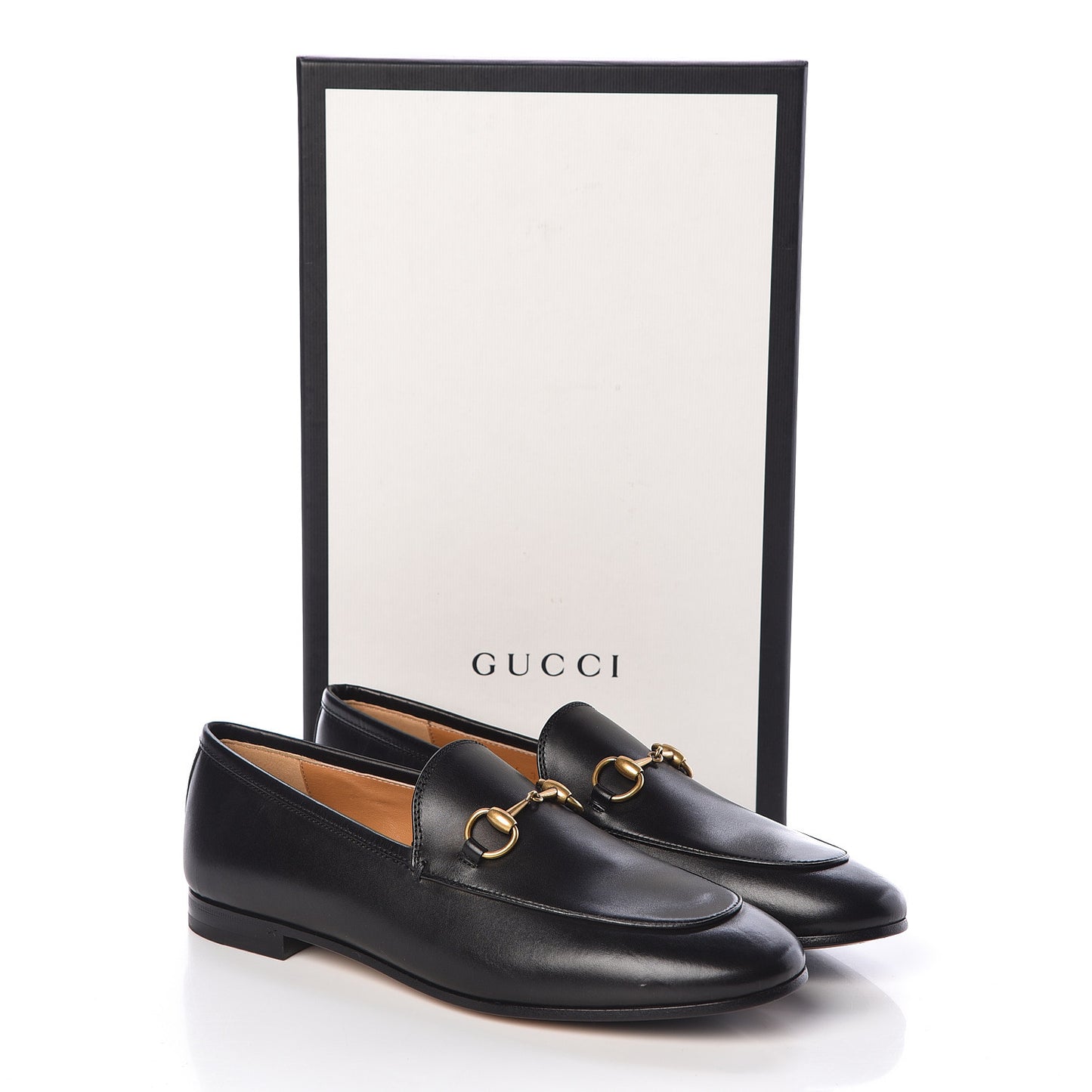 Calfskin Womens Jordaan Loafers 37.5 Black