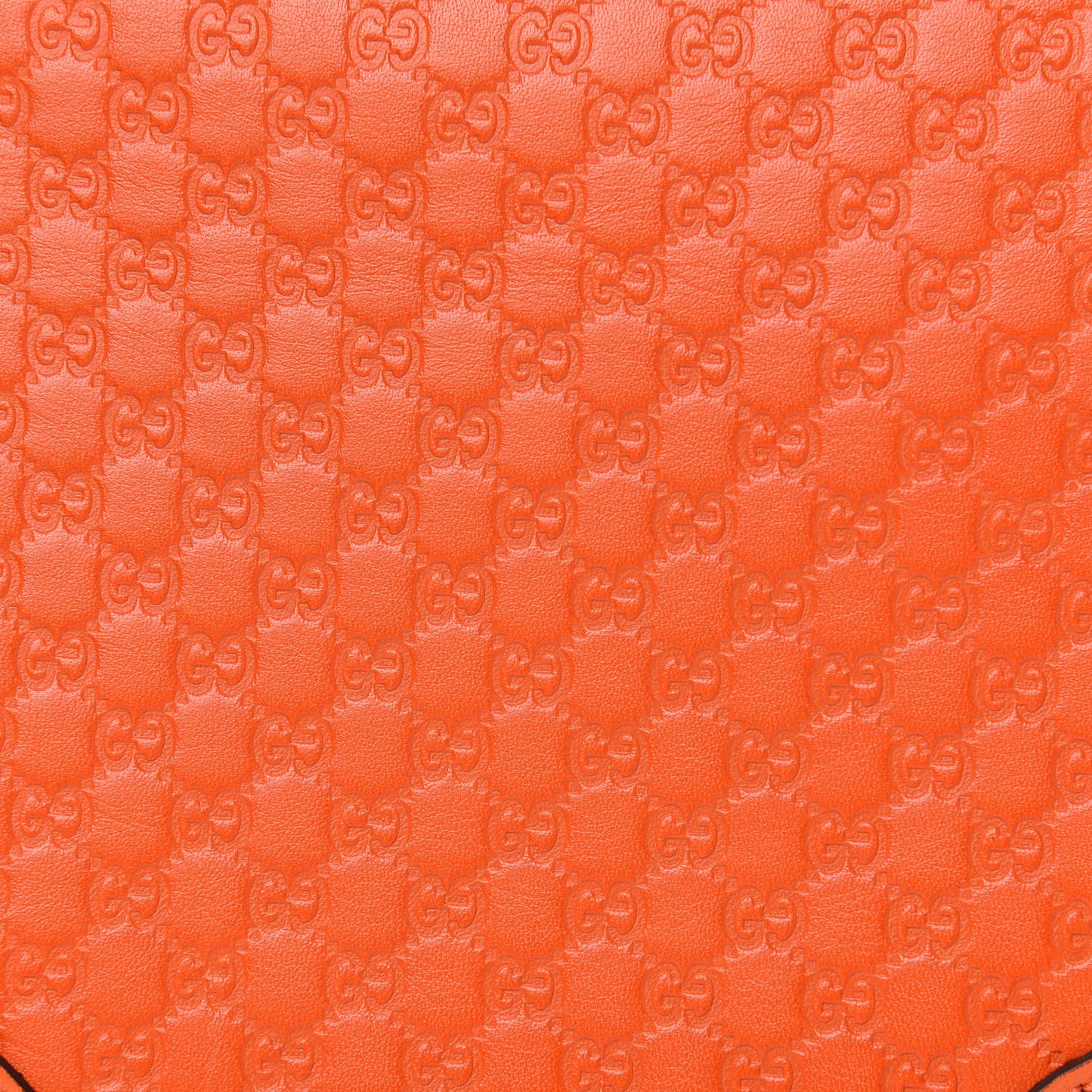 Soft Microguccissima Mini Bree Messenger Bag Sun Orange
