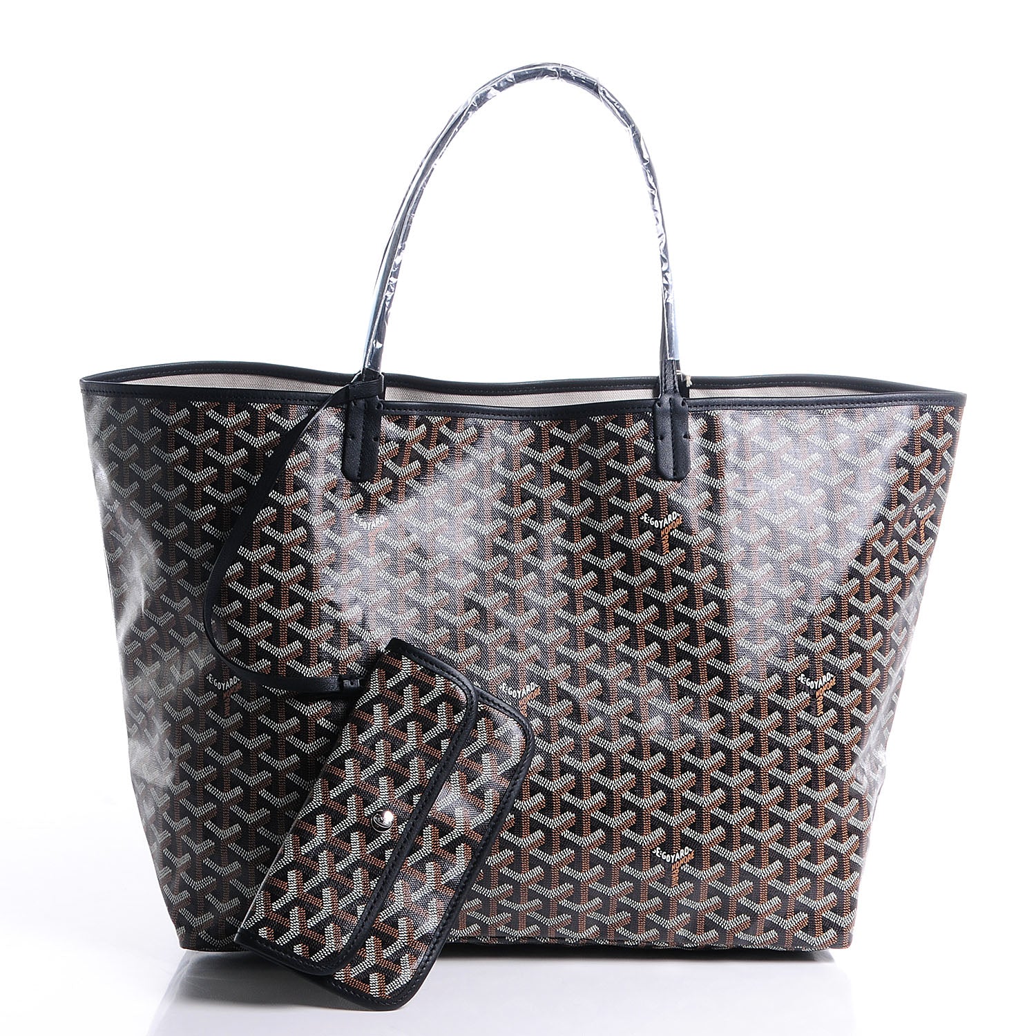 Goyard Goyardine Saint Louis GM Black 5 of 8