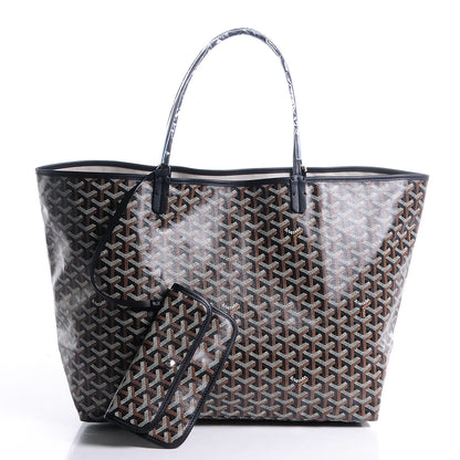 Goyard Goyardine Saint Louis GM Black 5 of 8