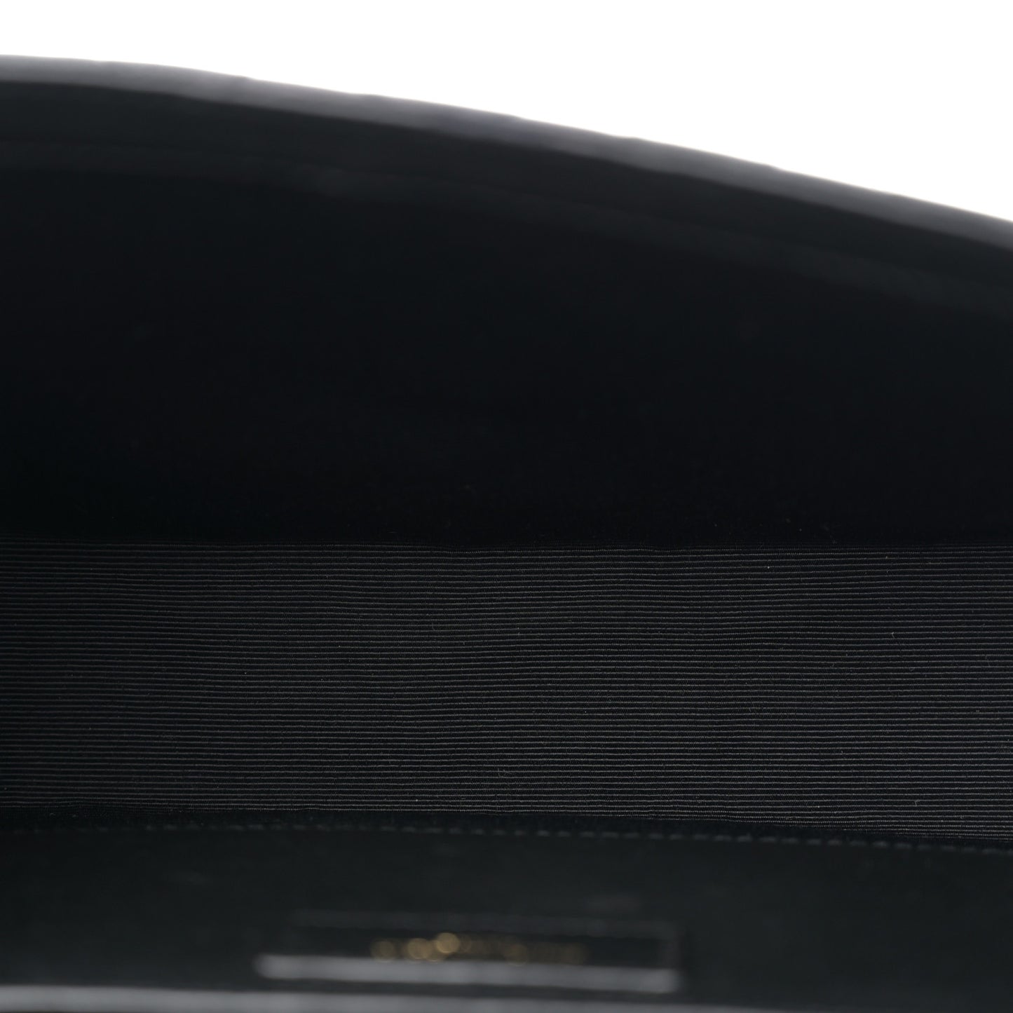 Grain De Poudre Textured Mixed Matelasse Triquilt Medium Monogram Satchel Black