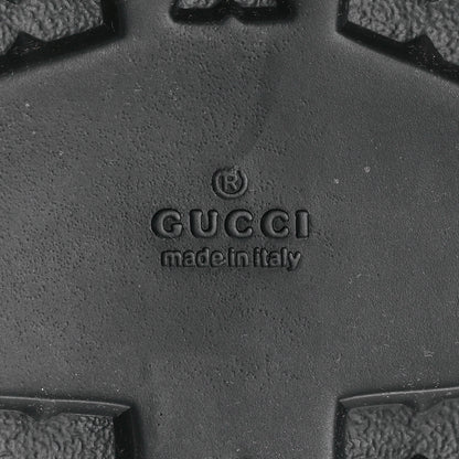 Gucci Rubber Web Mens Lug Sole Slide Sandals 13 Black Green Red 6 of 7