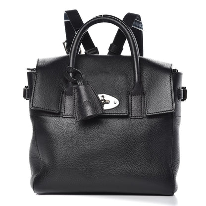 Mulberry Natural Leather Mini Cara Delevingne Convertible Satchel Black 1 of 9