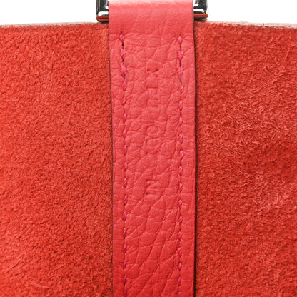 Hermes Taurillon Clemence Picotin Lock 18 PM Bougainvillea 9 of 13
