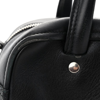 Balenciaga Shiny Day Calfskin XS Triangle Square Bag Black 12 of 12