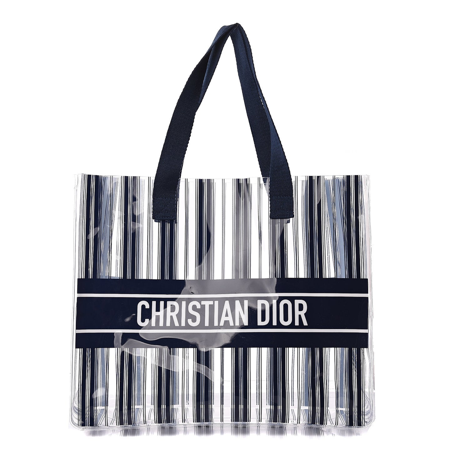 Plastic Dioriviera Tote Navy