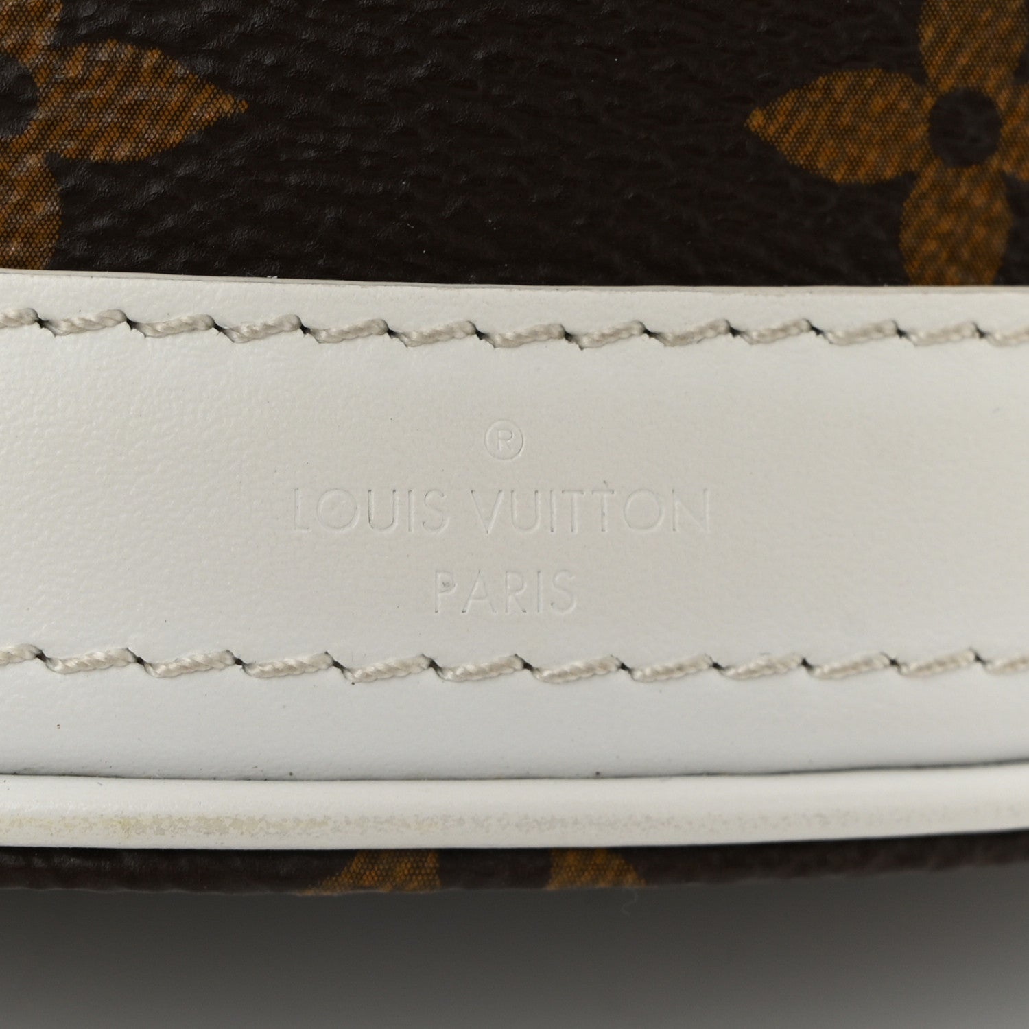 Louis Vuitton Monogram LV Match Nano Bucket Bag White 7 of 10