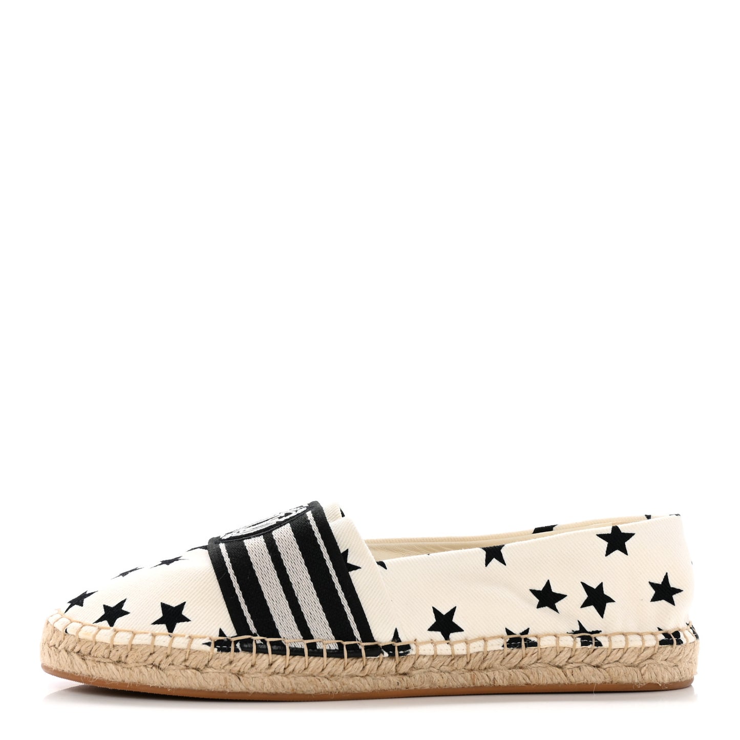 Starboard Espadrille Flats 40 White Black