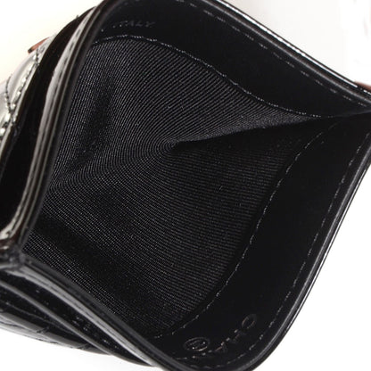 Chanel Patent Chevron Card Holder Black 4 of 8