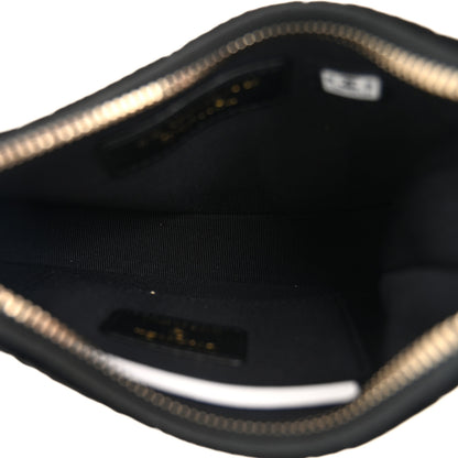 Chanel Velvet Crystal Quilted Chain Hobo Black 5 of 12